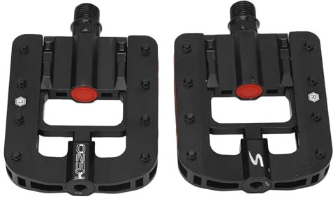 Klappbares Fahrradpedal, Fahrradpedal aus Aluminiumlegierung mit Rutschfestem Nagel, Platzsparend, Geeignet für eine Vielzahl von Modellen