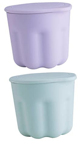 Ipetboom 2pezzi Porta Pennelli Make up Da Organizzatore Pennelli Trucco Portapennelli Cosmetici Scatola Portaoggetti Per Eyeliner e Rossetto Portapenne Da Tavolo Multifunzionale