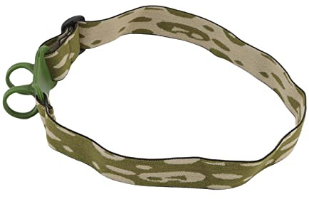 Hidyliu Justerbart Elastiskt Pannlampsband Bekvämt Strålkastarband för Klättring Grottdykning Camping 1 X Elastiskt Band