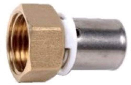 Dipra - Raccordo per dado girevole Ø 12-F15/21 crimpare