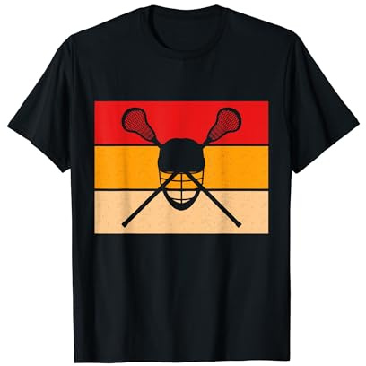Lacrosse Shirt Helmet Funny Lacrosse For Boy Men Women T-Shirt