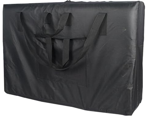 Durable Massage Table Carry Cape - Massage Resebräda Bärväska | Lätt handtag bärväska med dragkedja för massageterapeuter, bärbar hopfällbar sängförvaring p