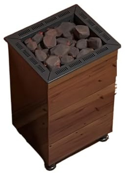Estufa de Sauna, Estufa de sauna con control, calentador infrarrojo, calentador de sauna(6k)