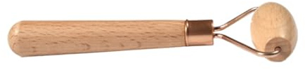 Uonlytech Rouleau de Massage Facial en Bois Naturel, Outil Visage Multifonction, Masseur à Rouleaux Lisse et Antistatique, Accessoire Beauté pour Visage, Cou et Yeux, Usage Spa et Soins