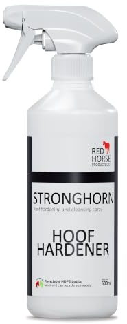 Stronghorn Hoof Hardener - Horse Hoof Hardener Spray (500ml) | Antibacterial & Strengthening Formula | Harden & Cleanse