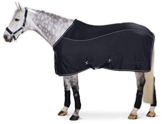 Eskadron Reflexx Transportdecke Cotton/MESH Curved in Navy, Größe (cm):XL - 155cm