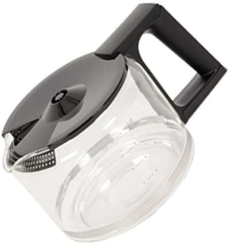 Tefal Kaffeekanne für Espressomaschine, Schwarz, 6 Tassen, Modern oder zeitgenössisch, Glas, mit Deckel, Auslaufsicher