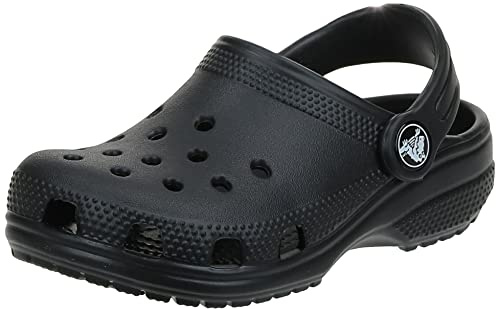 Crocs Classic Clog K Zuecos Unisex niños, Negro, 32/33 EU