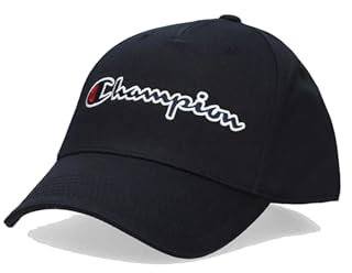 Champion Unisex Lifestyle Caps-800712 Baseballkappe, Schwarz (KK001), One Size
