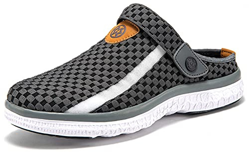 Sabots et Mules Homme Femme Respirant Chaussures de Jardin Chaussons D'Été | Antidérapantes, Confortables, Légères, Sandales de Plage, Pantoufles de Piscine