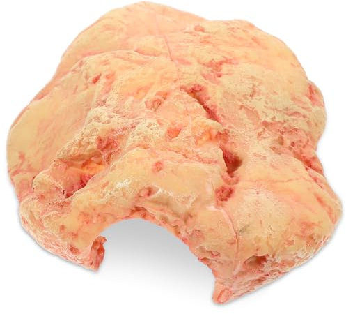 Milisten Reptilien Verstecken Sich in Höhlen Haustier-versteck-Handwerk Reptilienfelsen Verstecken Praktische Reptilienhöhle Reptilienschutz Reptilienverstecke Aquarium- Harz