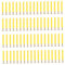 100 Sätze Dehnschraubensatz Betonanker Bohren Schraube der Spreizhülse Stahlanker Stecker ankerschrauben wanddeckoration betonschraube rostfreier Einschlaganker Sport Yellow SOLUSTRE
