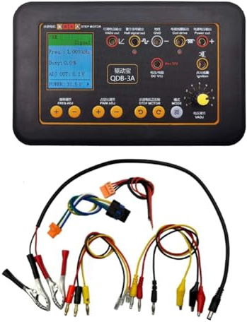 Fozriybefy QDB 3A 12-24V Prova Bobina di Accensione Tester Iniettori Automobile Attuatore Rilevatore Guasti Strumenti Diagnostici Motore Passo-Passo