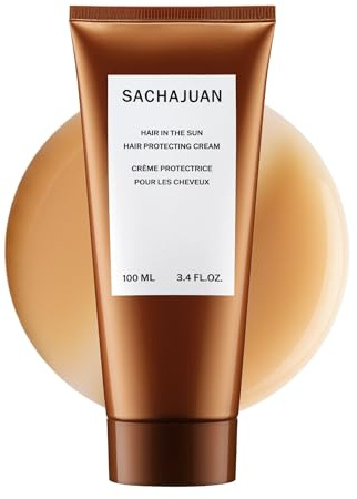 SACHAJUAN Hair In The Sun - Crema protettiva da 100 ml, protezione dal calore dallo styling e protegge i capelli dai danni del sole. Migliora le acconciature quotidiane, nutre e mantiene i capelli