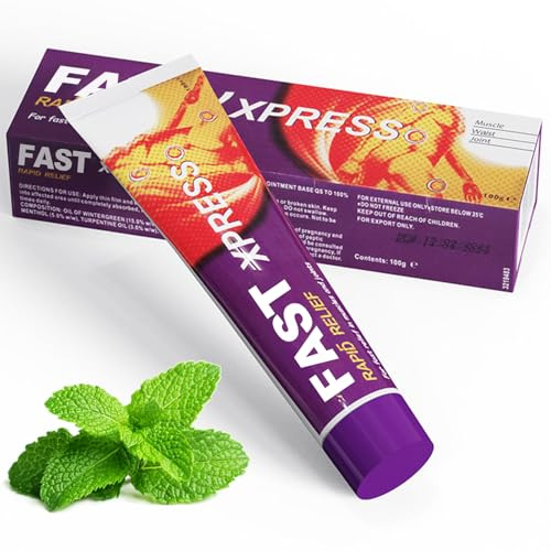 Fast Soothing Cream for Back, Muscle and JointSoothing – Fast-Acting Moisturising Massage Cream – Deep Soothing Gel Soothe Feet, Knees, Neck & Shoulders, 100g
