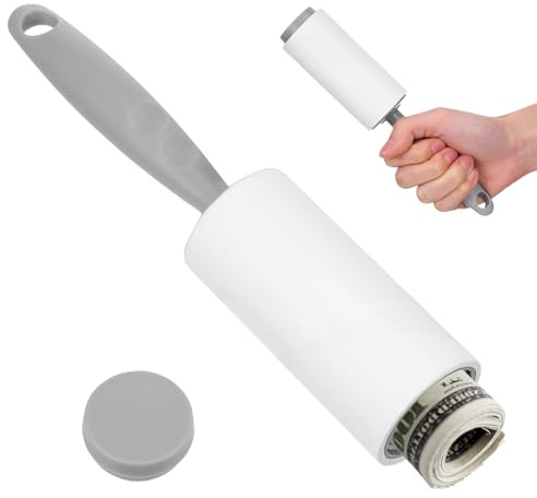 Toddmomy Coffre Blanc Secret en Plastique Portable Rangement Caché pour Bijoux et Clés, Design Réaliste et Léger pour Bureau ou Maison