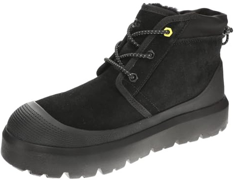 UGG Herren Neumel Weather Hybrid Schneestiefel, Schwarz/Schwarz, 43 EU