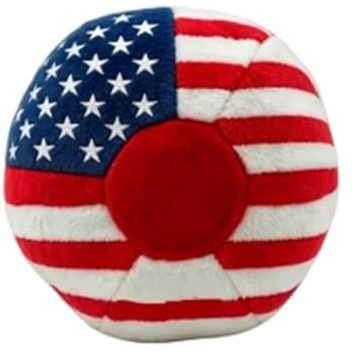 Patriotisk Footbag 4 e Juli Andningsbara Sandbollar | Jongleringsbollar Träningssäckar för övning gruppspel utomhussporter pojkar nybörjare tonåringar fest resor