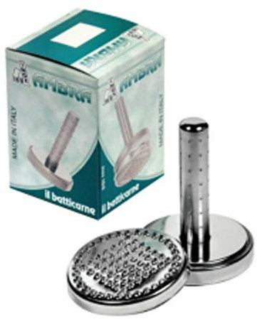 BATTICARNE Inox Manico in Acciaio con FRANGINERVI Acciaio Professionale 0,700KG