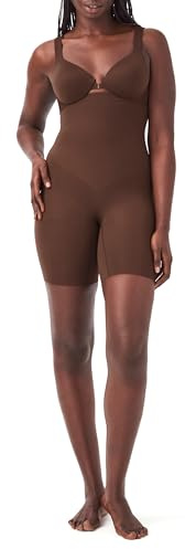 Spanx Short Puissant Taille Haute Shapewear pour Femmes (Taille Normale et Grande), Chestnut Brown, M