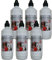 Moritz Bioetanol 6 x 1000 ml I Bioetanol Líquido para Chimenea de Mesa Chimenea de Mesa Hornos de Chimenea Exterior
