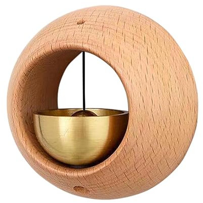 Teksome Campanello magnetico per negozianti, campanello per negozianti per apertura porta - Campanello d'ingresso,Campanello di allarme per ingresso in legno per camera, cortile, frigorifero,