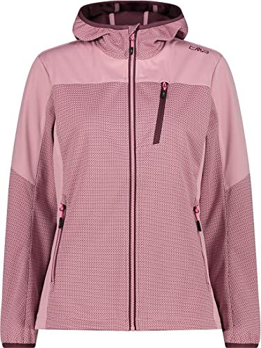 CMP Damen Hoodie Jacke, Fard, 42