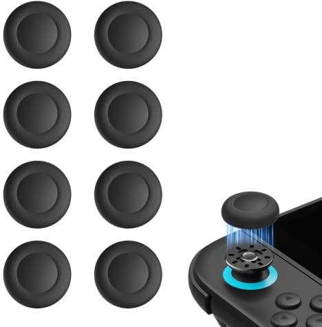 NEWDERY Joystick Replacement Caps Thumb Grips for Nintendo Switch 2