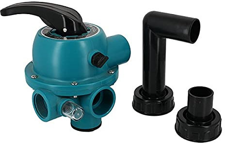 Espa Vanne Piscine multivoie - Kit Vanne Aries-Libra 6 LT - 1 1/2 + Tubes de
