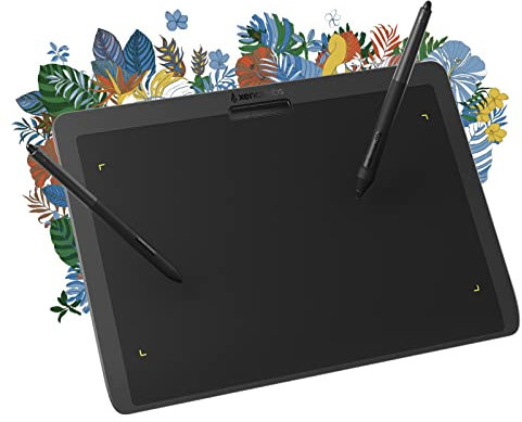 Xencelabs Pen Tablet Medium Grafiktablett für PC 12 Zoll Zeichentablett Professionelle mit 2 Batterielosen Stiften 8192 Druckstufen Drawing Tablet Stifttablett für Windows-ARM/Windows/Mac/Linux