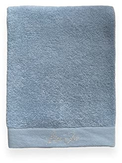 Liu jo - Set Asciugamani 1+1 Viso e Ospite Art.Lurex di Liu Jo in Spugna di puro cotone con logo ricamato Lurex (Zucchero)