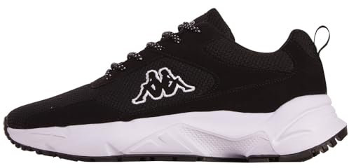 Kappa YANOE Unisex Sneaker, Schwarz, 46 EU