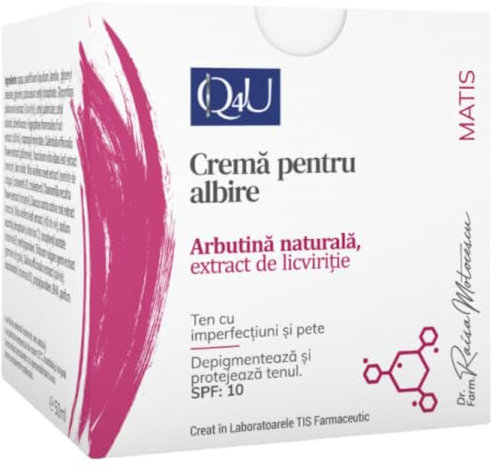 TIS Crema Sbiancante, Whitening Cream, Anti Macchie Viso Crema, Efficace Sulle Macchie di Età, Macchie Scure, Marroni, Previene Nuove Macchie, previene l'Invecchiamento, 50 ml (Crema, Sbiancante)