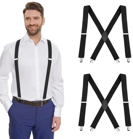 Bretelle da uomo, Bretelle da uomo extra forti, Bretelle da donna, Bretelle per pantaloni da sci, Bretelle nere, Bretelle da uomo larghe, Bretelle per pantaloni da lavoro, Bretelle per uomini
