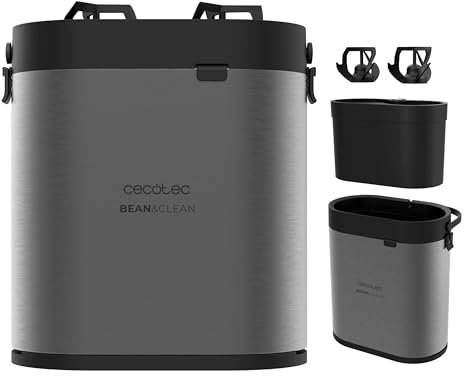 Cecotec Limpiador Eléctrico de Portafiltro de Café Bean&Clean. 6W, Accesorio de Café, Incluye 2 Raspadores y 1 Cabezal de Limpieza, Velocidad de Rotación 300/min, Portafiltros de 51/53/58mm