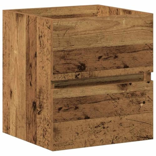 vidaXL Mobile Lavabo da Bagno Legno Antico 41x38,5x45 cm in Truciolato, Armadio per lavandino da Bagno, Mobile per lavandino da Bagno, Mobile per lavabo