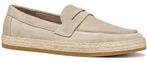 Geox Uomo U PANTELLERIA D Moccasin, Sabbia, 43 EU