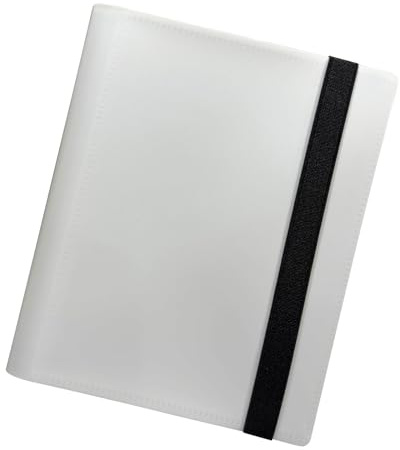 LLLmhuaa Carpeta portátil de 9 bolsillos, colección de dibujos animados, cuaderno, carpeta de juegos