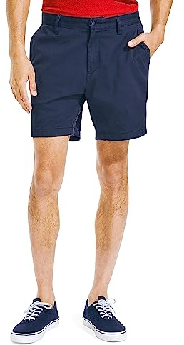 Nautica Hombres Shorts Casuales - Azul - 30W US