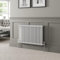 DuraTherm® 600 x 830mm White Traditional Horizontal Designer Radiator Double Column Colosseum Cast Iron Style Central Heating Panel Radiators Rad