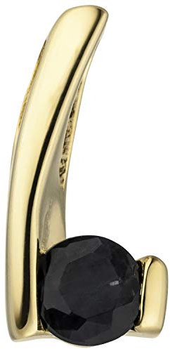 Jobo Damen Anhänger 333 Gold Gelbgold 1 blauer Safir