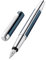 Pelikan Füllhalter Pura P40, Petrol, Feder B (breit), hochwertiger Patronenfüller im Geschenk-Etui, 822688