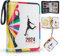 Sammelkarten Album Fussball 400 Pockets, 50 Seiten Hüllen Sammelalbum Karten, Wasserdicht Fußballkarten Album, Sammelmappe A3 Karten Halter Kompatibel mit Allen Kartentypen