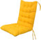 Eivdru Coussins pour chaises de jardin, 45 x 100 cm, coussin avec dossier pour chaises de terrasse, doux