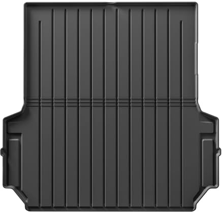 Alfombrillas para Coche Alfombrillas Maletero Coche para F&ORD para Ranger 2024 2025 5 Pies Y 596 Pulgadas Color Negro(Tronco 1 PCS-2)