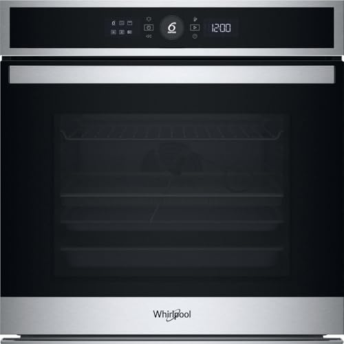 Whirlpool WOI4IS8PPM0SXA Forno Inox 17 funzioni, Pizza310° Cook4 Steam+ AirFry Classe A+ 73Lt, Pirolisi+Idrolisi