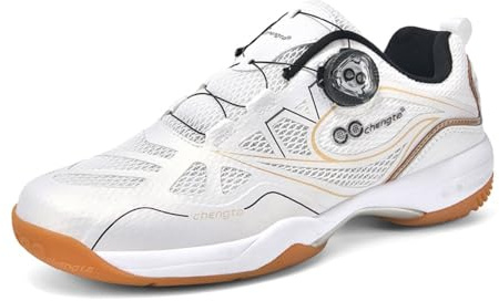 Badminton Shoes Lightweight Indoor Court Shoes Non-Slip Breathable Training Sneakers for Men Women