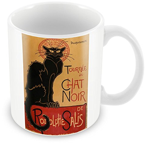 Fabulous Mug Tournee Du Chat Noir Steinlen Retro Vintage affiches