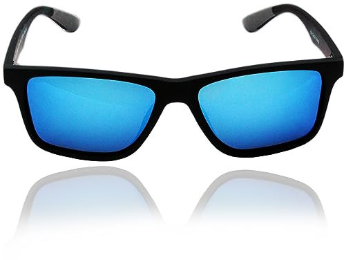 Angel-Berger High UV Polarisationsbrille WDB und MB Polbrille Angelbrille (Wild Devil Baits Blue)