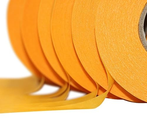36 Rollen Profi Goldband Klebeband 50 m x 20 mm - Malerband Gold Kreppband - Abdeckband für Maler und Lackierer - Krepp für Innen und Außen - Malerkrepp - Vielseitiges Klebeband für Malerarbeiten